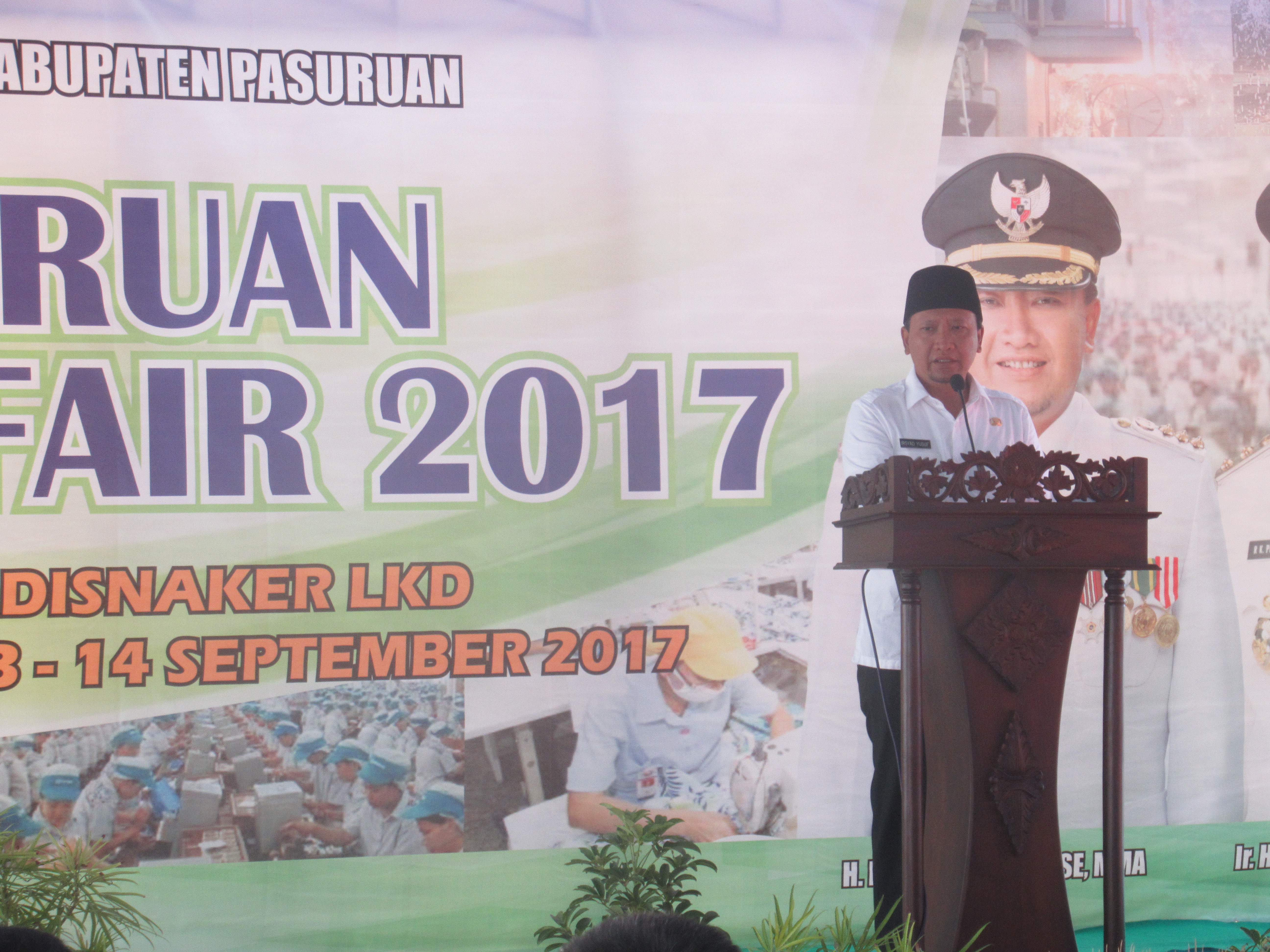 8.000 Pemburu Kerja Banjiri Kabupaten Pasuruan Job Fair 2017